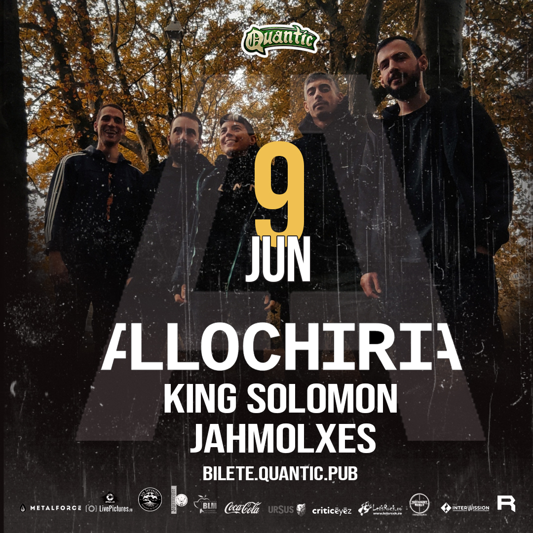 Allochiria Jahmolxes I King Solomon Concerteaz La Quantic Pe Iunie